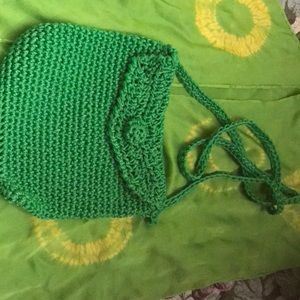 Beautiful hand made crochet purse